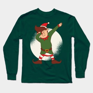 Dabbing Elf Long Sleeve T-Shirt